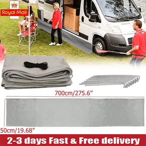 Awning draft skirt - draft, 7m