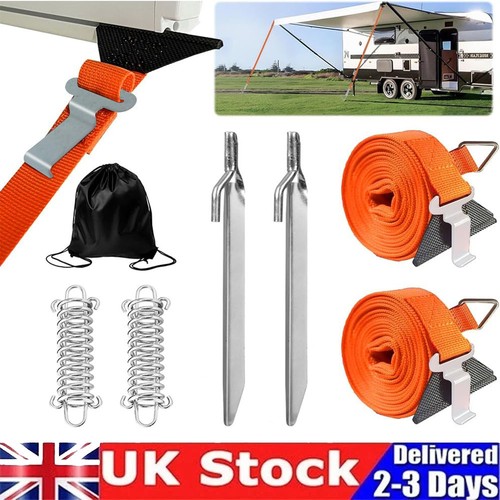 Awning storm band straps - storm,